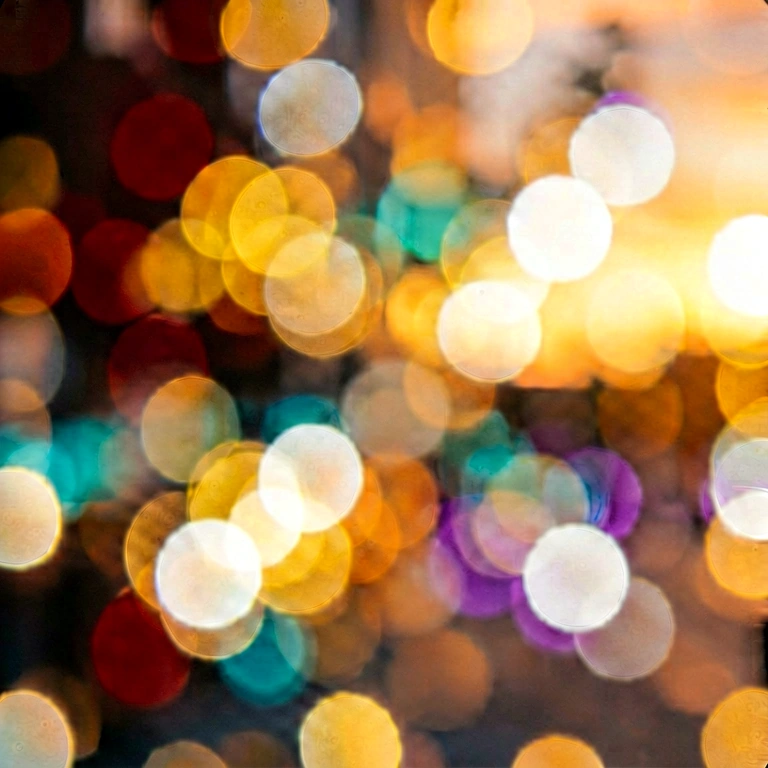 Warm abstract color bokeh - bokeh backgrounds free stock photo