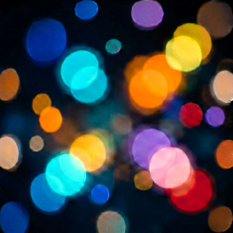 Dramatic abstract color bokeh - bokeh backgrounds free stock photo