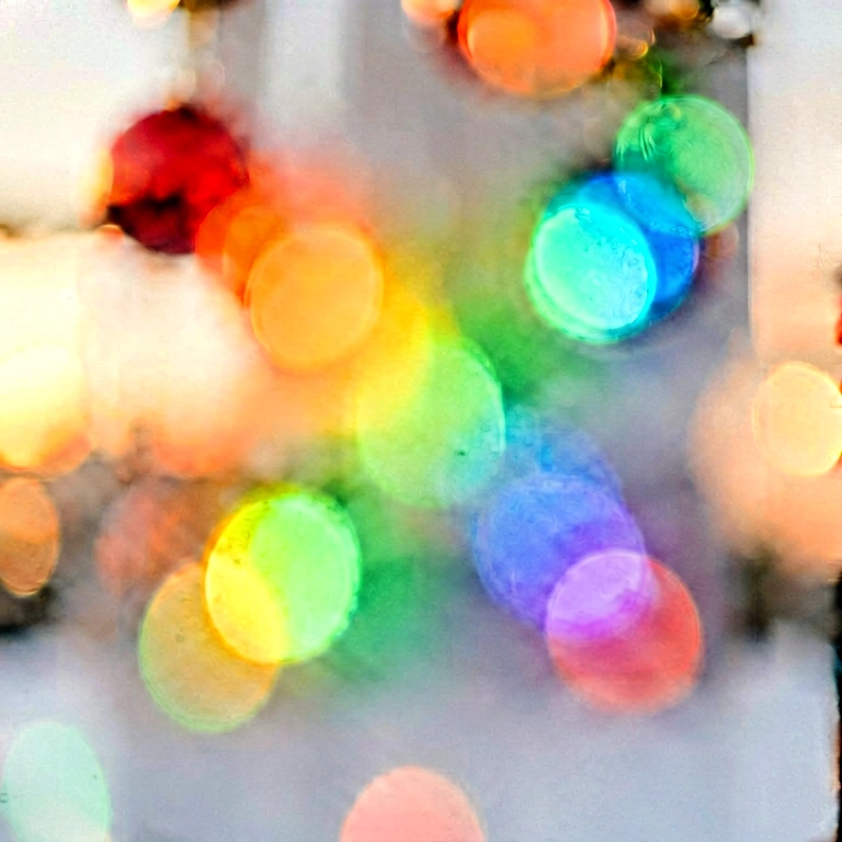 Warm abstract color bokeh - bokeh backgrounds free stock photo