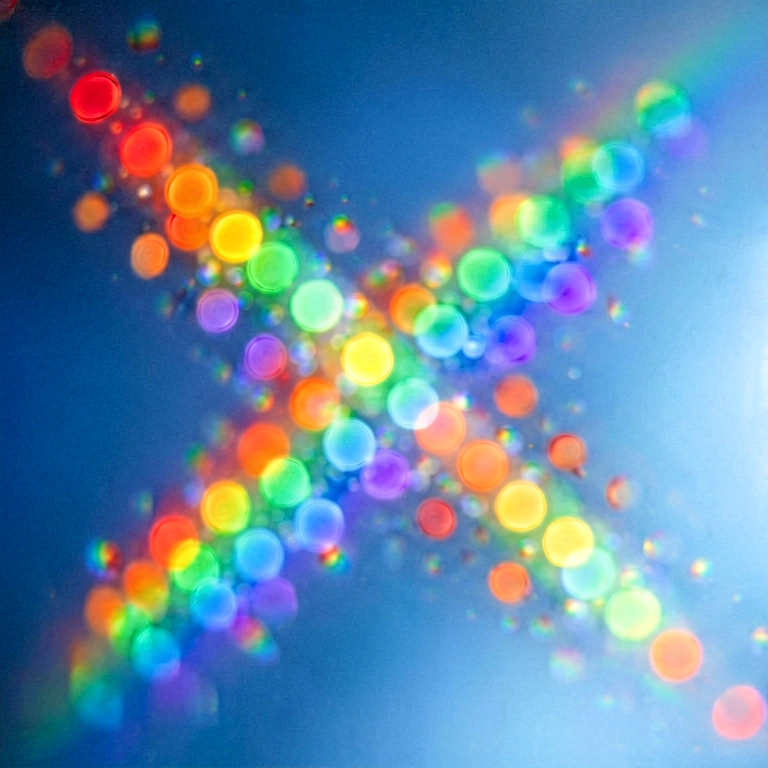 Cool abstract color bokeh - bokeh backgrounds free stock photo