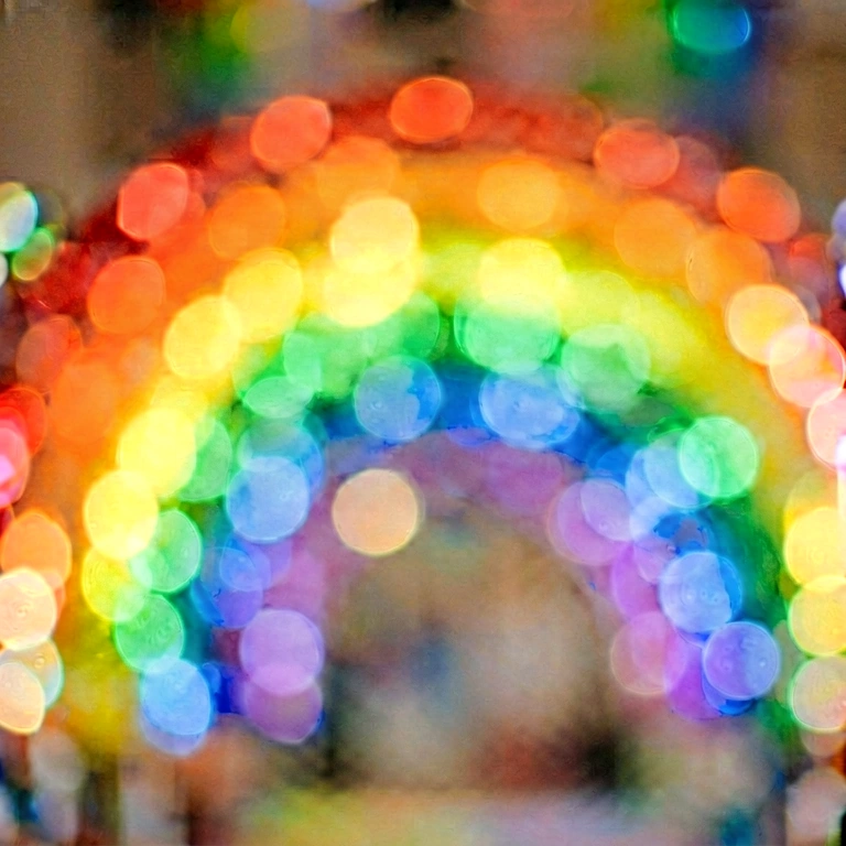 Neutral abstract color bokeh - bokeh backgrounds free stock photo