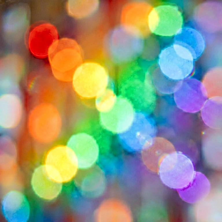 Dramatic abstract color bokeh - bokeh backgrounds free stock photo