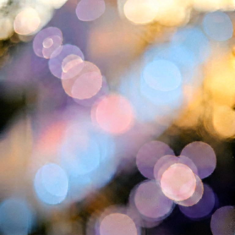 Warm abstract color bokeh - bokeh backgrounds free stock photo