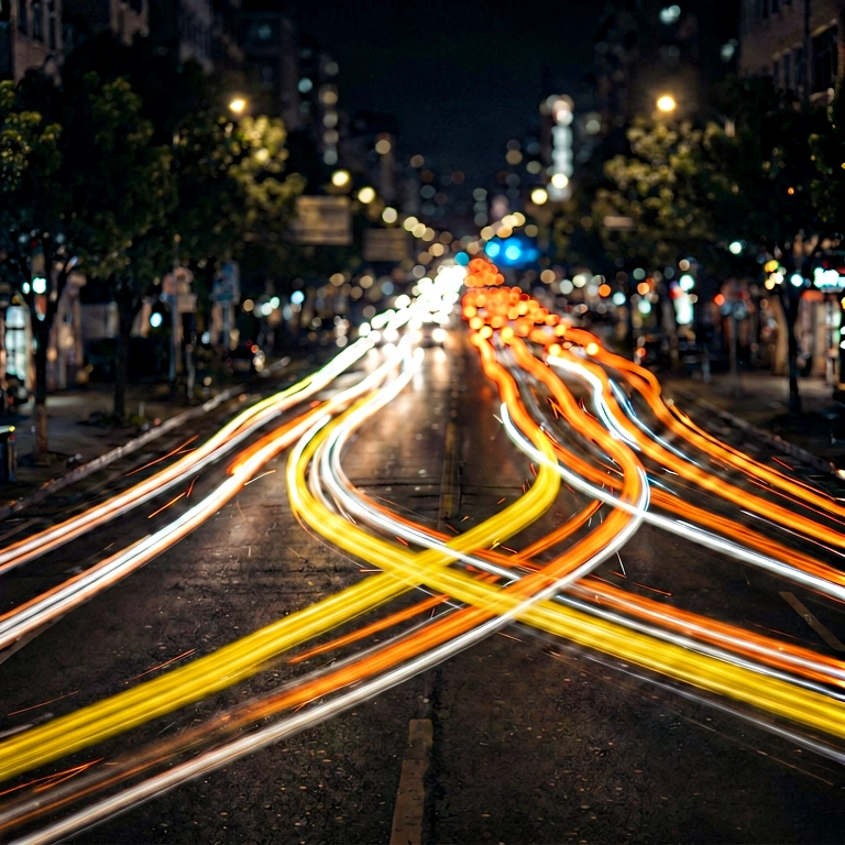 Neutral city lights bokeh - bokeh backgrounds free stock photo