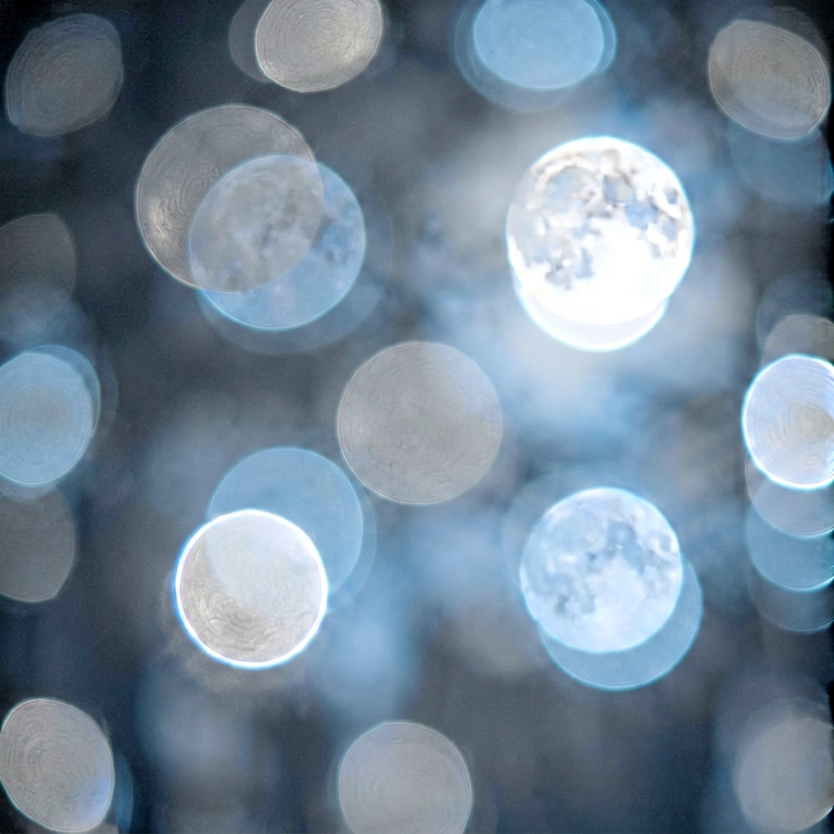 Neutral cool bokeh - bokeh backgrounds free stock photo