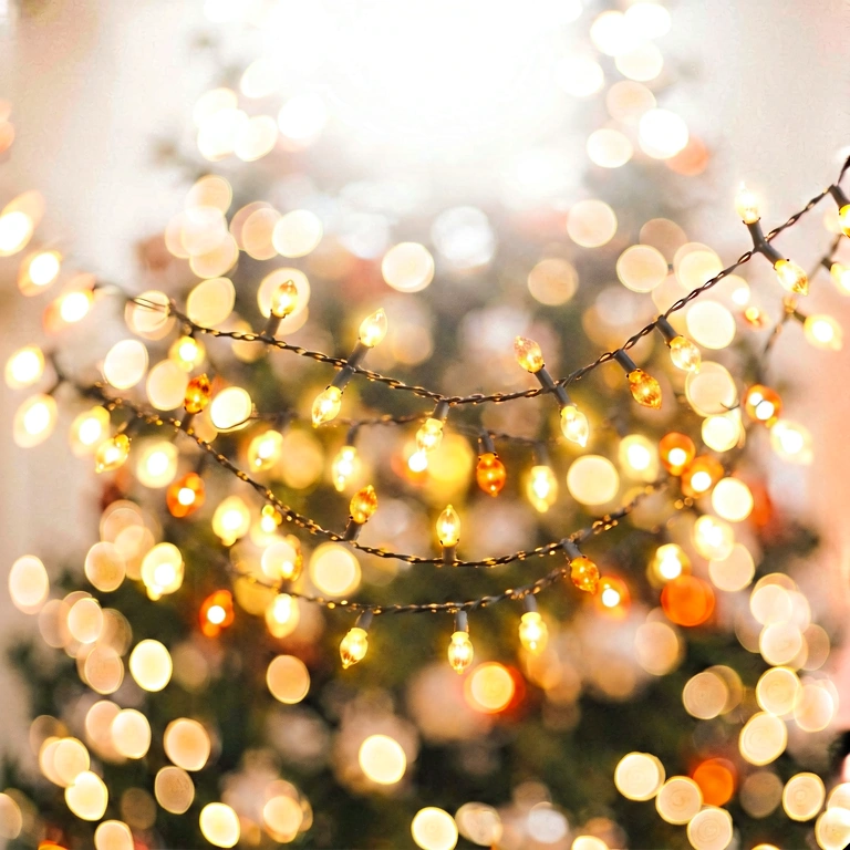 Bright holiday bokeh - bokeh backgrounds free stock photo