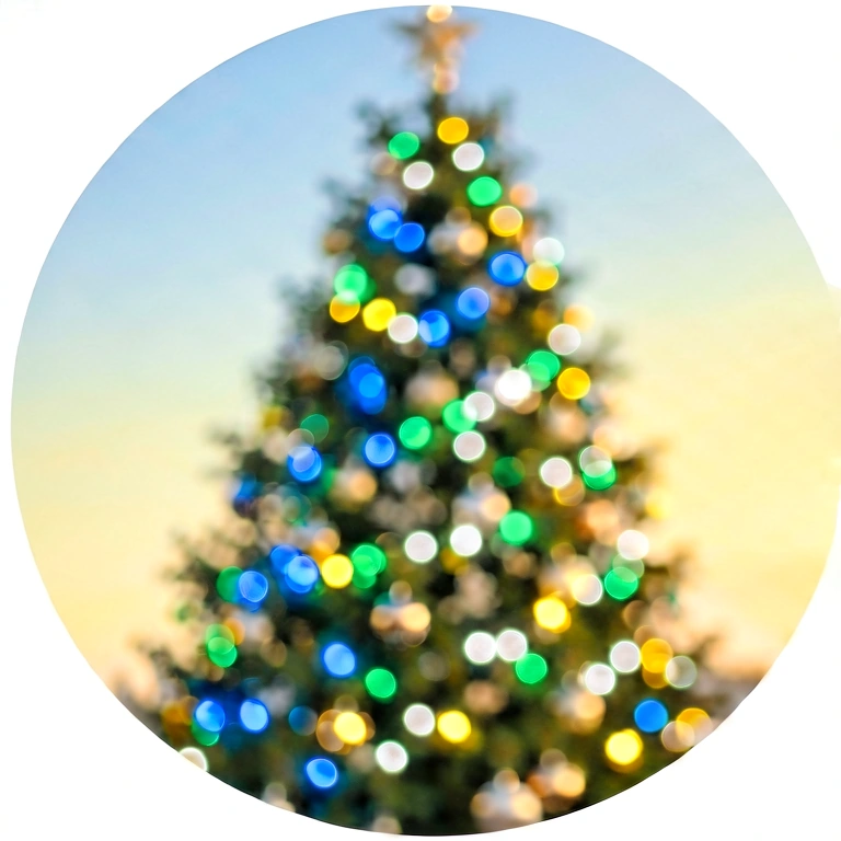 Warm holiday bokeh - bokeh backgrounds free stock photo