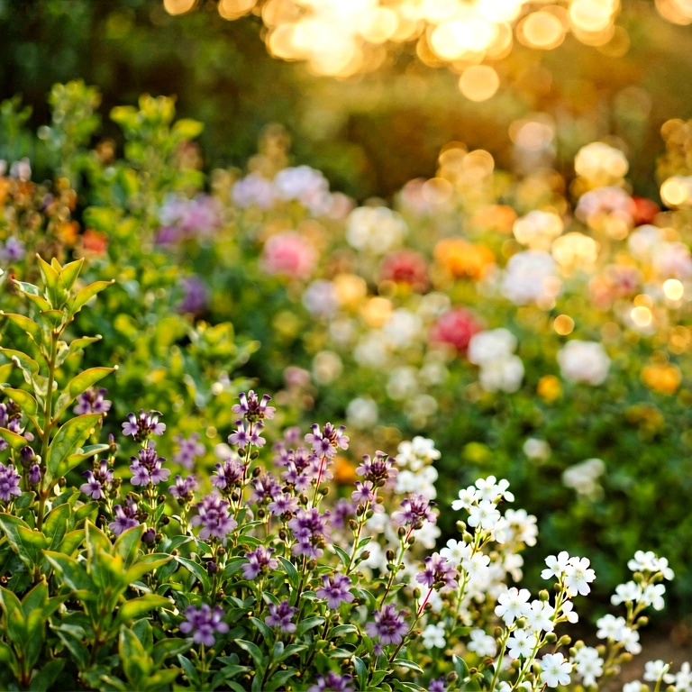 Warm nature bokeh - bokeh backgrounds free stock photo