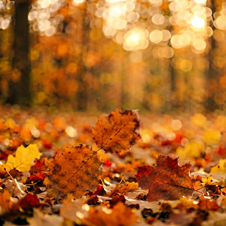 Warm seasonal bokeh - bokeh backgrounds free stock photo