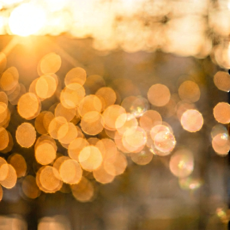 Warm warm light bokeh - bokeh backgrounds free stock photo
