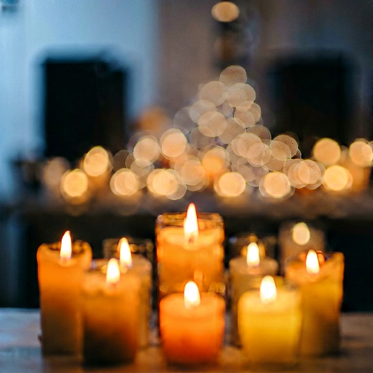 Cool warm light bokeh - bokeh backgrounds free stock photo