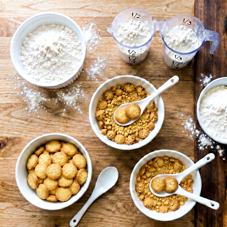 Bright baking - food & drink flatlay free stock photo