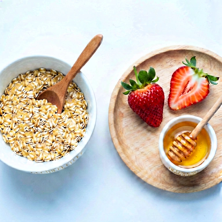 Cool breakfast overhead - food & drink flatlay free stock photo