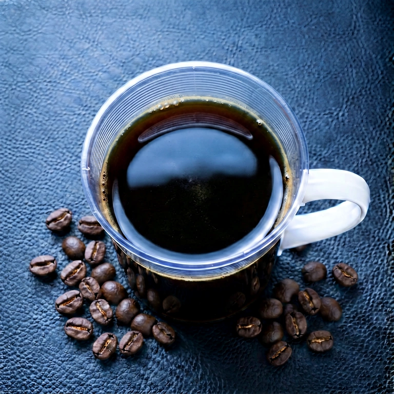 Cool coffee flatlay - food & drink flatlay free stock photo