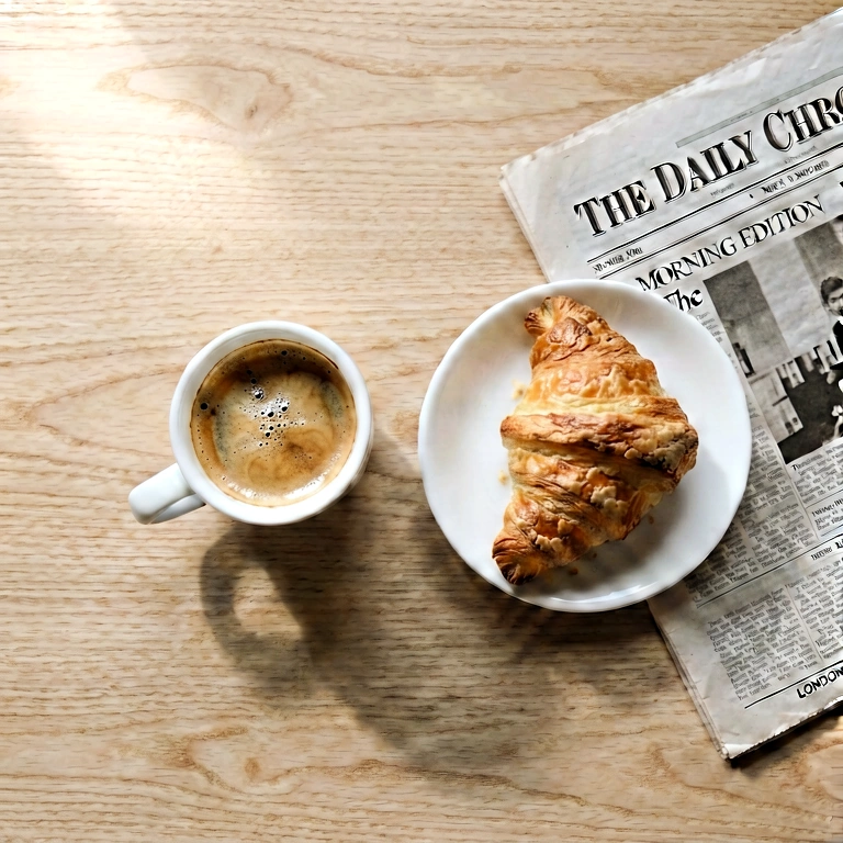 Neutral coffee flatlay - food & drink flatlay free stock photo