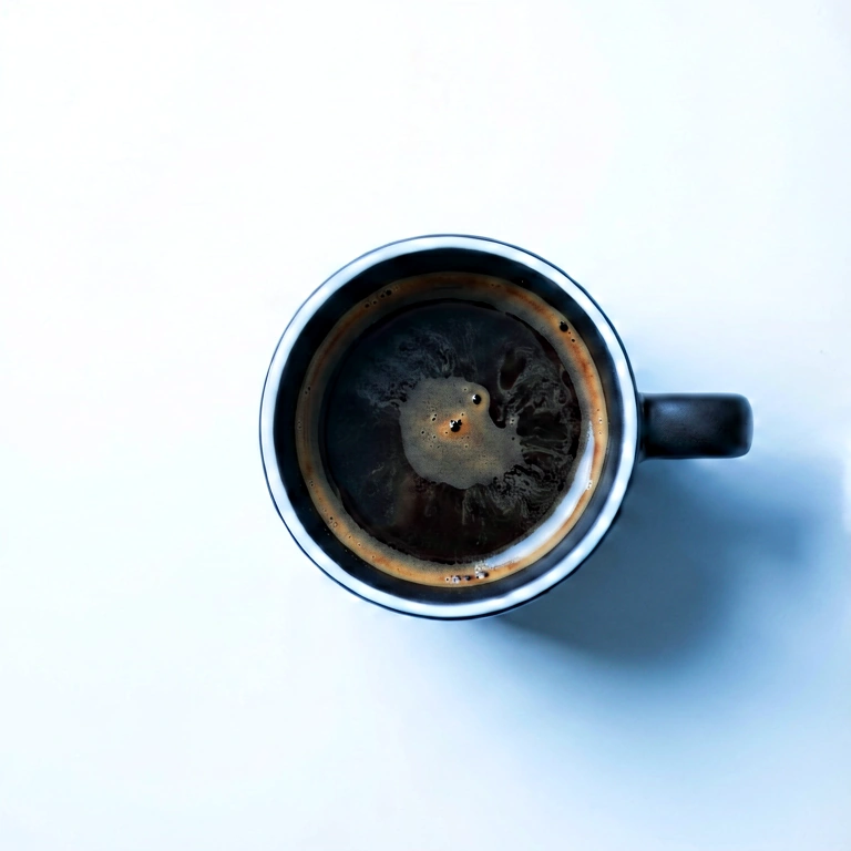 Cool coffee flatlay - food & drink flatlay free stock photo