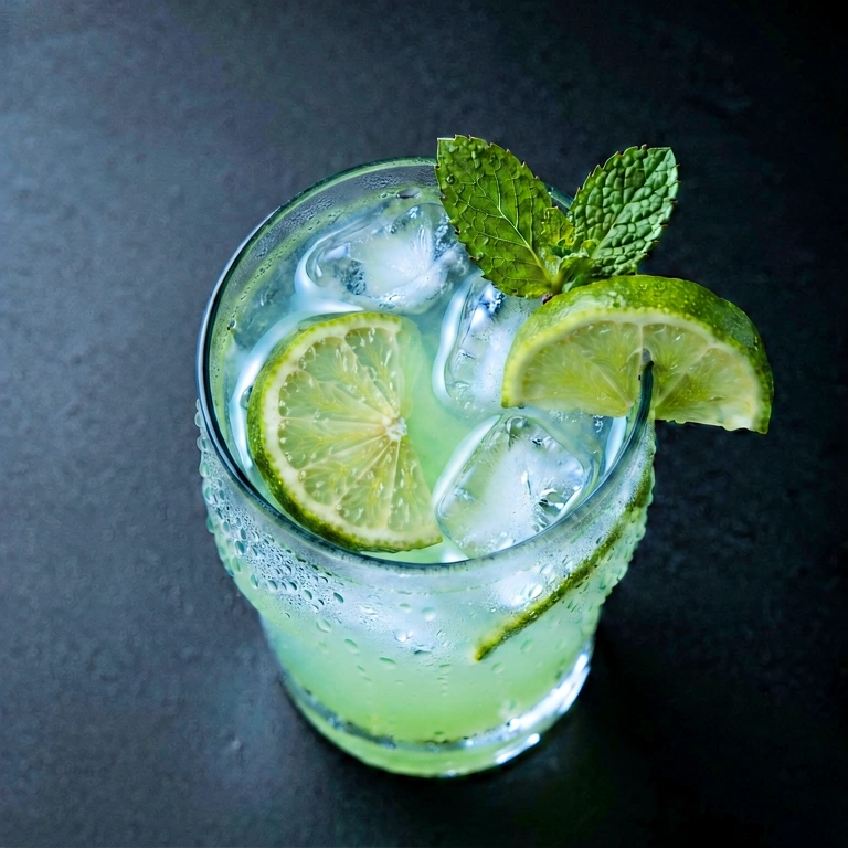 Cool drinks & cocktails - food & drink flatlay free stock photo