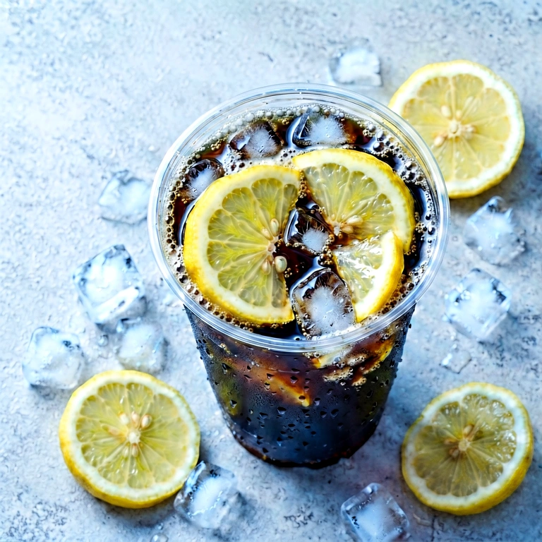 Cool drinks & cocktails - food & drink flatlay free stock photo