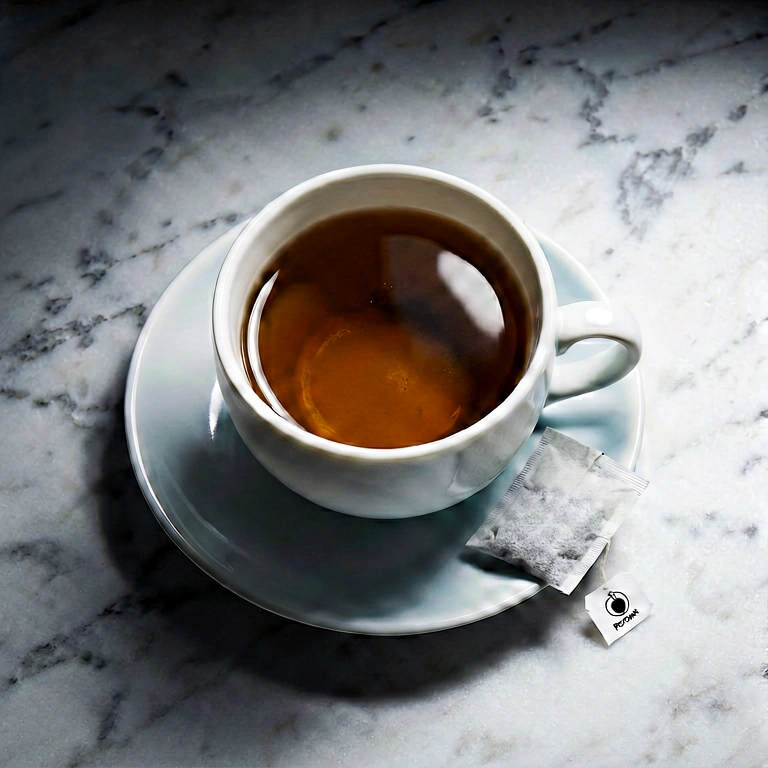 Dramatic tea & reading - food & drink flatlay free stock photo