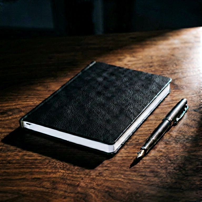 Dramatic dark mode workspace - minimalist workspace free stock photo