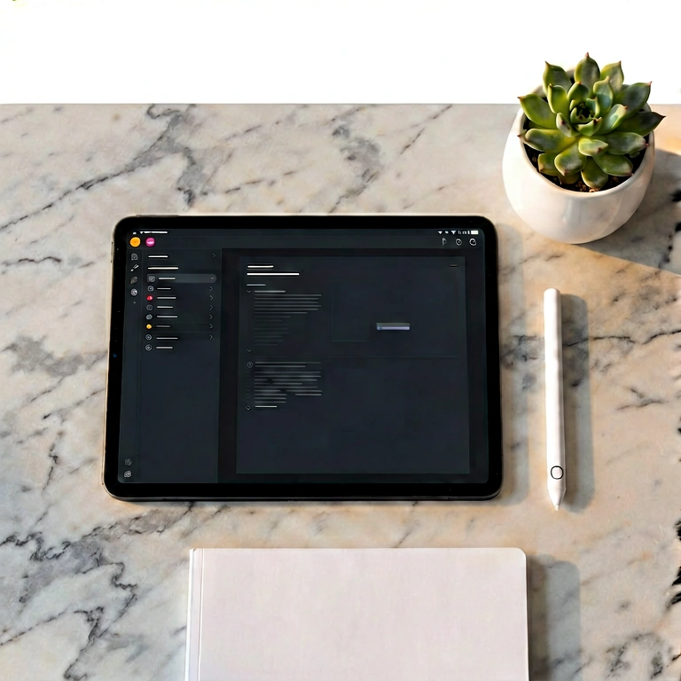 Warm desk flatlay - minimalist workspace free stock photo