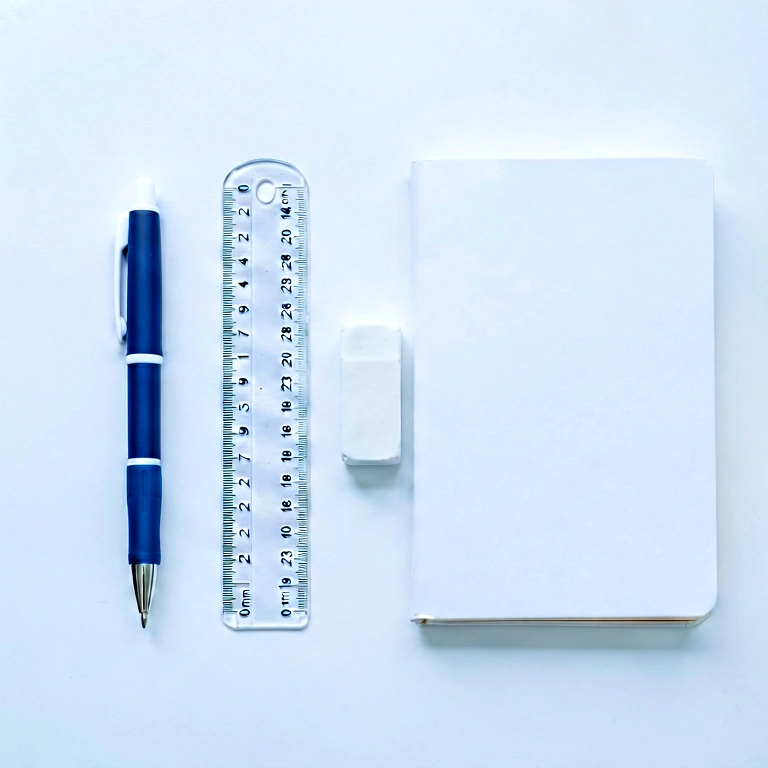 Cool stationery - minimalist workspace free stock photo