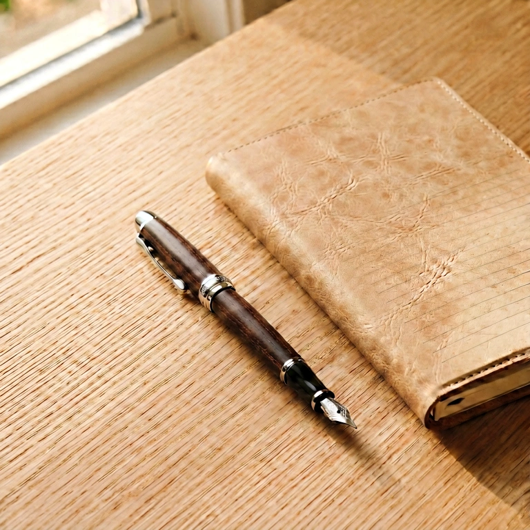 Warm stationery - minimalist workspace free stock photo