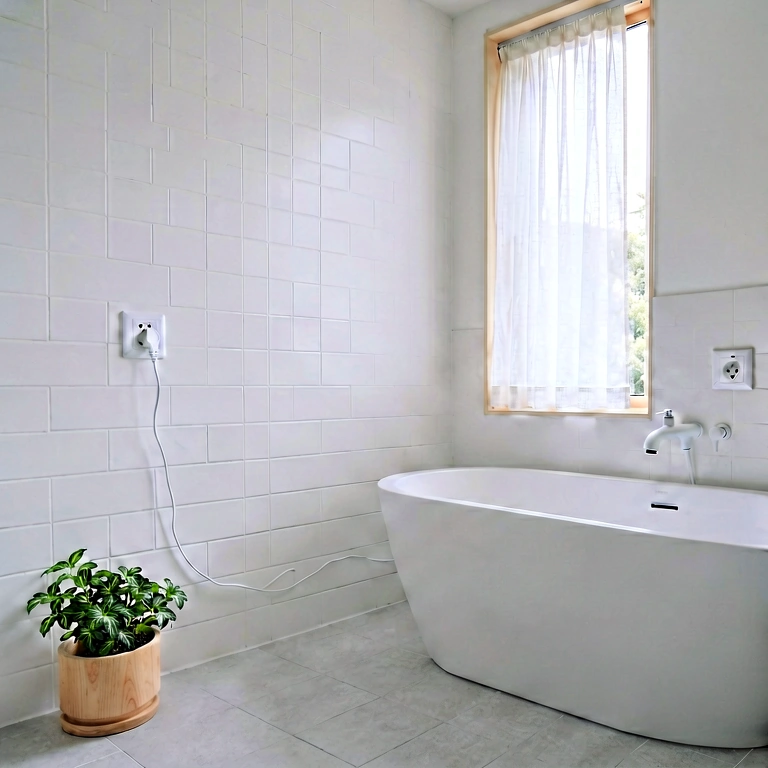 Cool bathroom - modern interior free stock photo