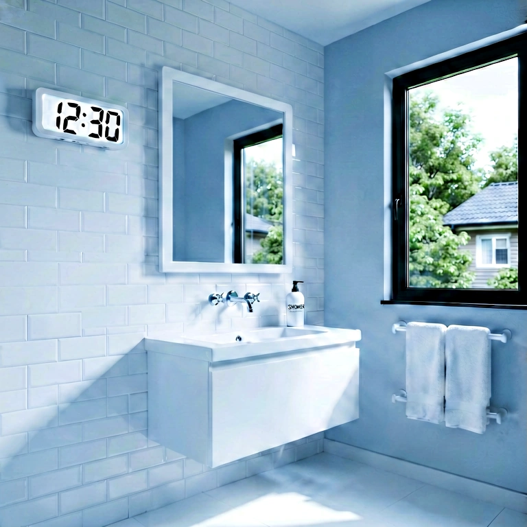 Cool bathroom - modern interior free stock photo