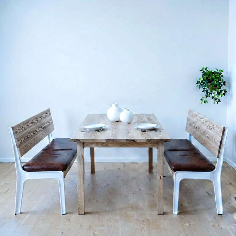 Cool dining room - modern interior free stock photo