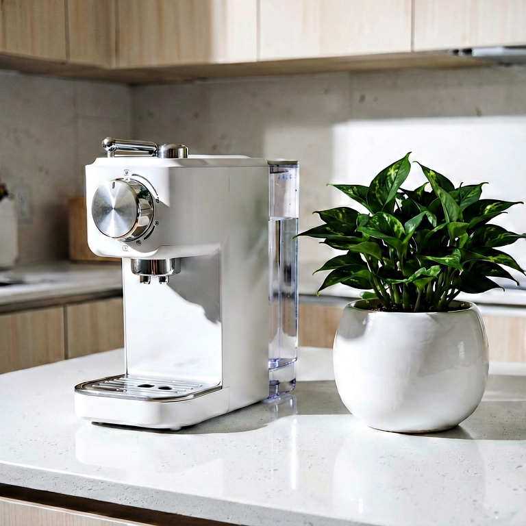 Dramatic kitchen - modern interior free stock photo