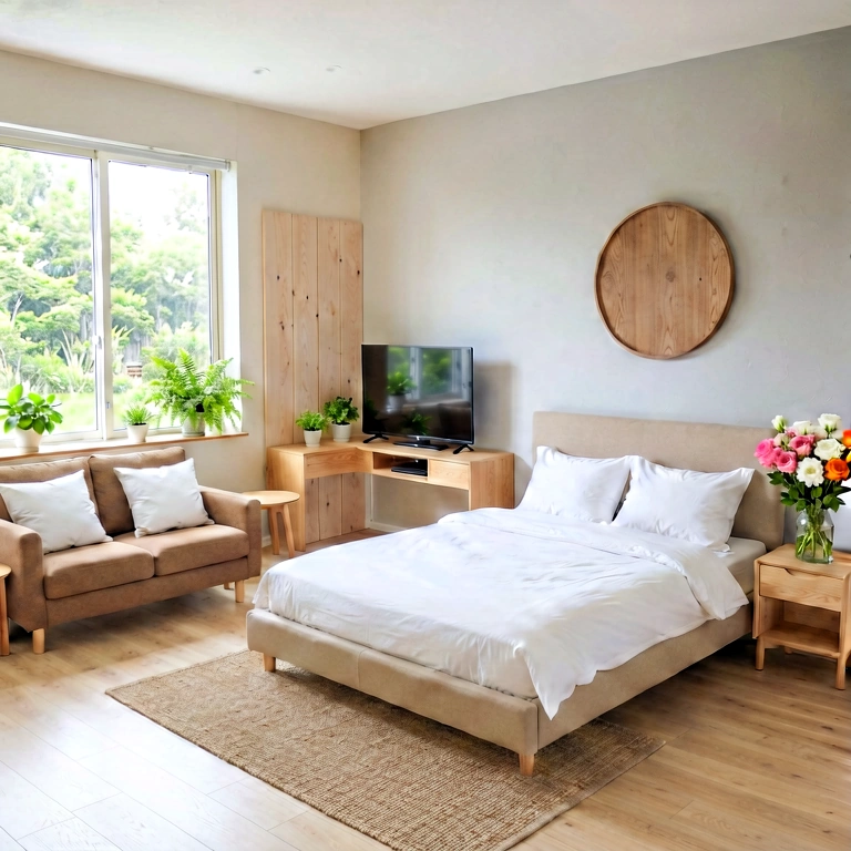 Dramatic living room - modern interior free stock photo