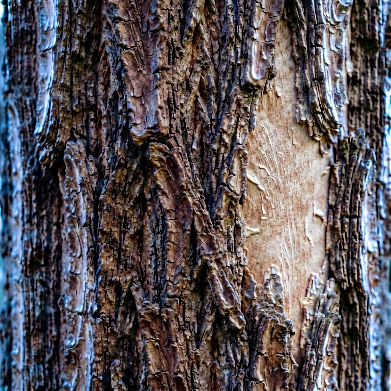 Cool bark & wood grain - nature macro free stock photo