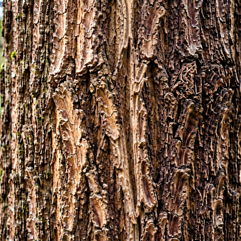 Neutral bark & wood grain - nature macro free stock photo