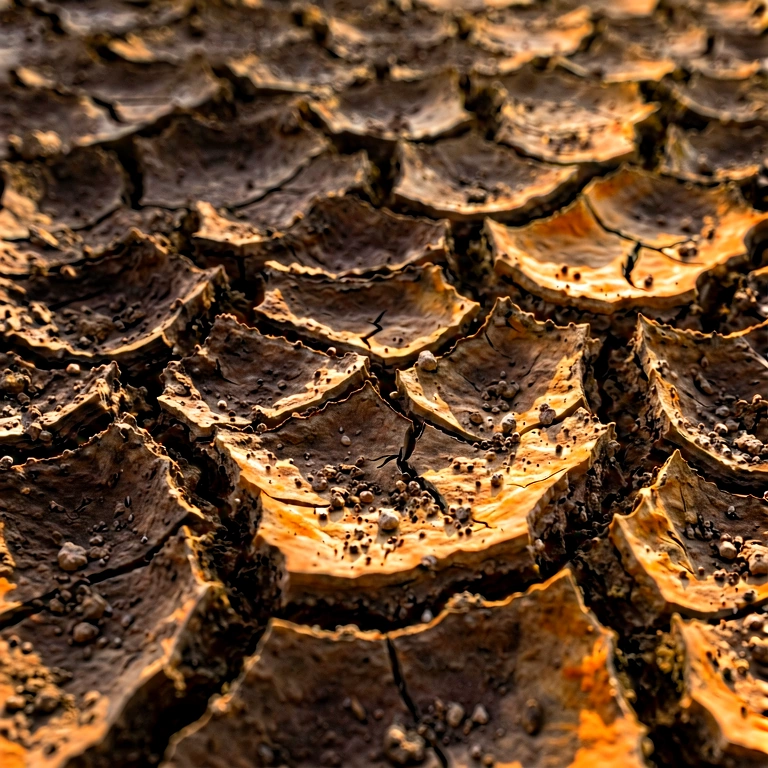 Warm sand & earth - nature macro free stock photo