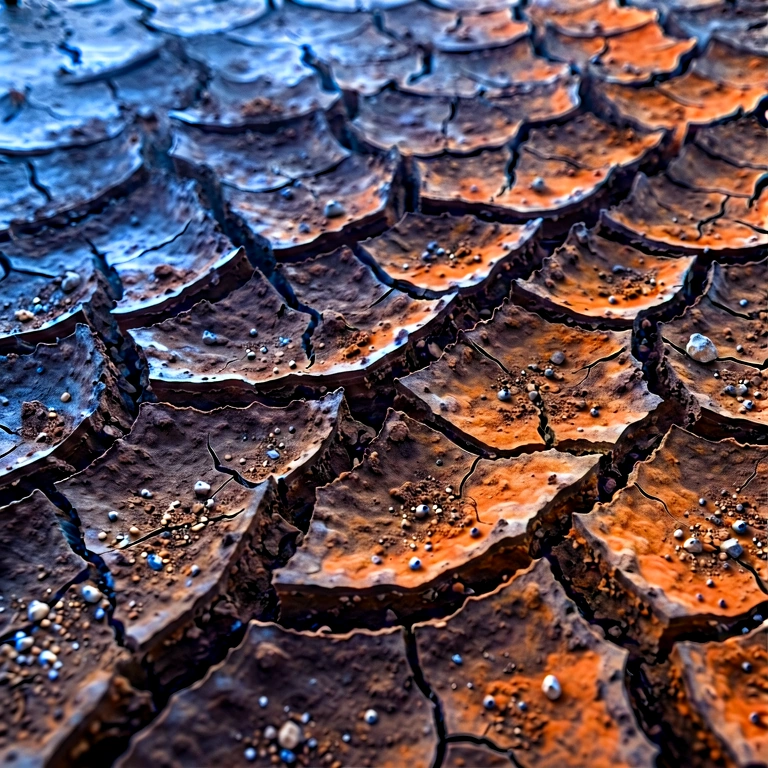 Cool sand & earth - nature macro free stock photo