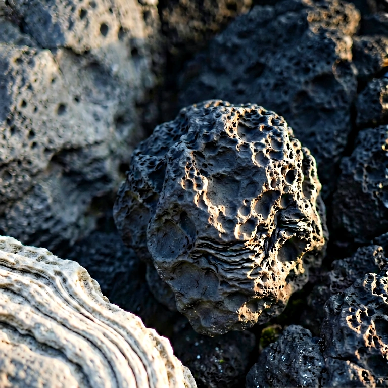 Warm sand & earth - nature macro free stock photo