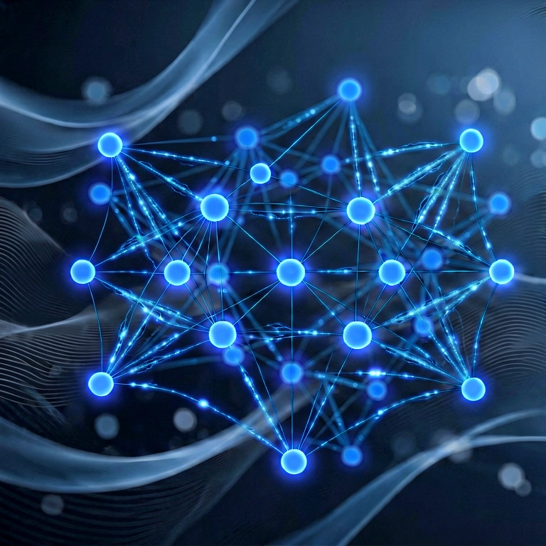 Cool ai & neural networks - science & tech abstract free stock photo