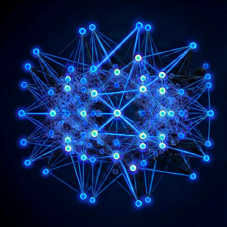 Dramatic ai & neural networks - science & tech abstract free stock photo