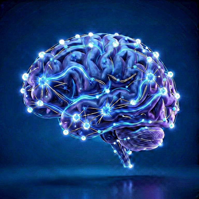 Cool ai & neural networks - science & tech abstract free stock photo