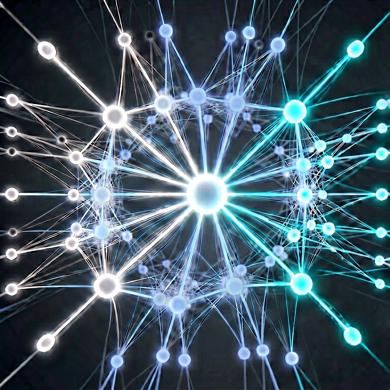 Dramatic ai & neural networks - science & tech abstract free stock photo