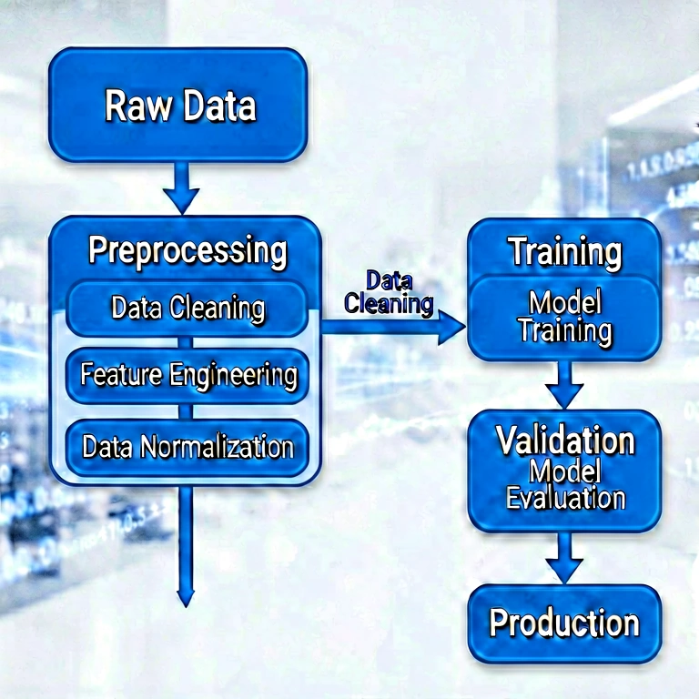 Neutral ai & neural networks - science & tech abstract free stock photo