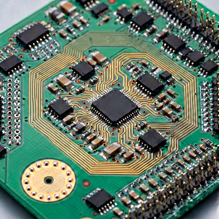 Neutral circuit tech - science & tech abstract free stock photo