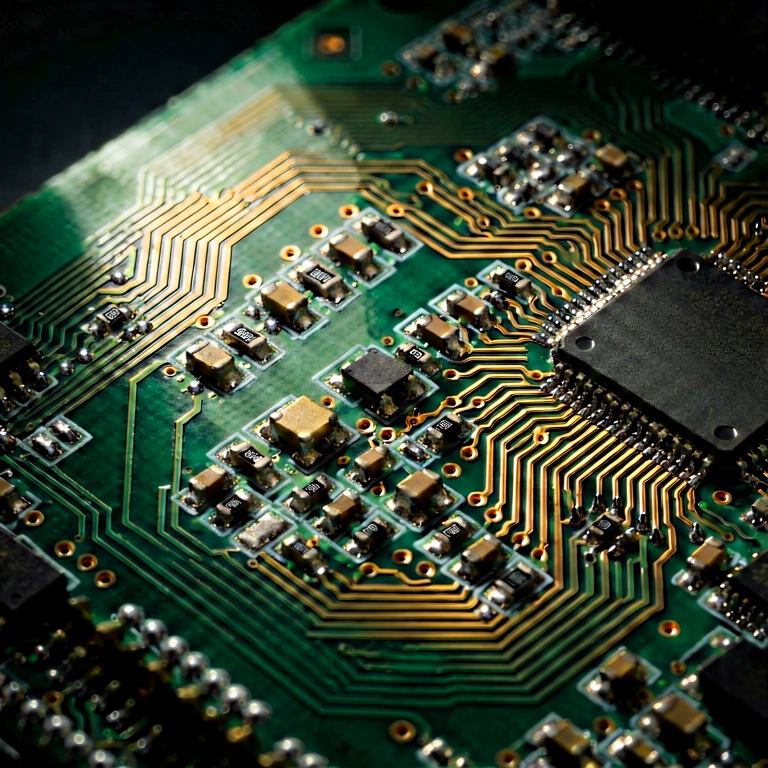 Dramatic circuit tech - science & tech abstract free stock photo