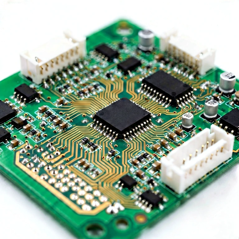 Bright circuit tech - science & tech abstract free stock photo