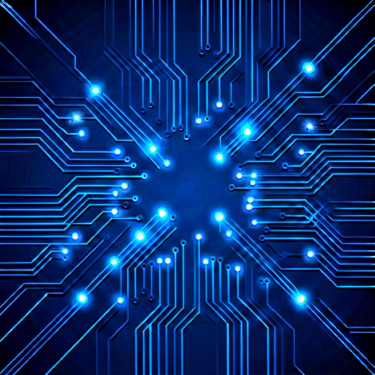 Cool circuit tech - science & tech abstract free stock photo