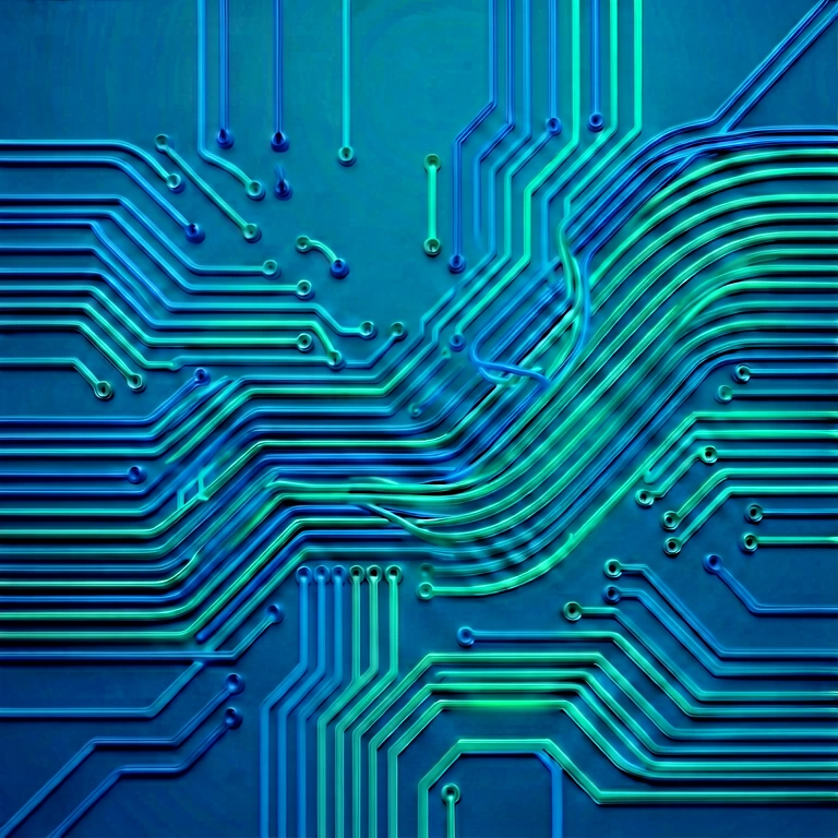 Neutral circuit tech - science & tech abstract free stock photo