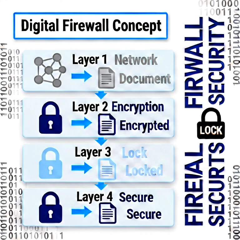 Neutral cybersecurity - science & tech abstract free stock photo