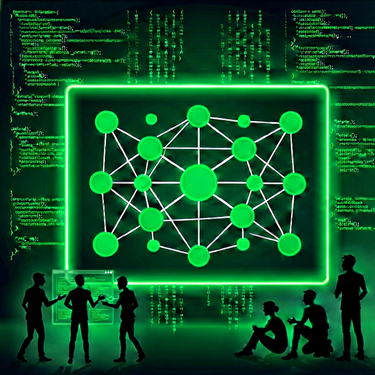 Neutral cybersecurity - science & tech abstract free stock photo