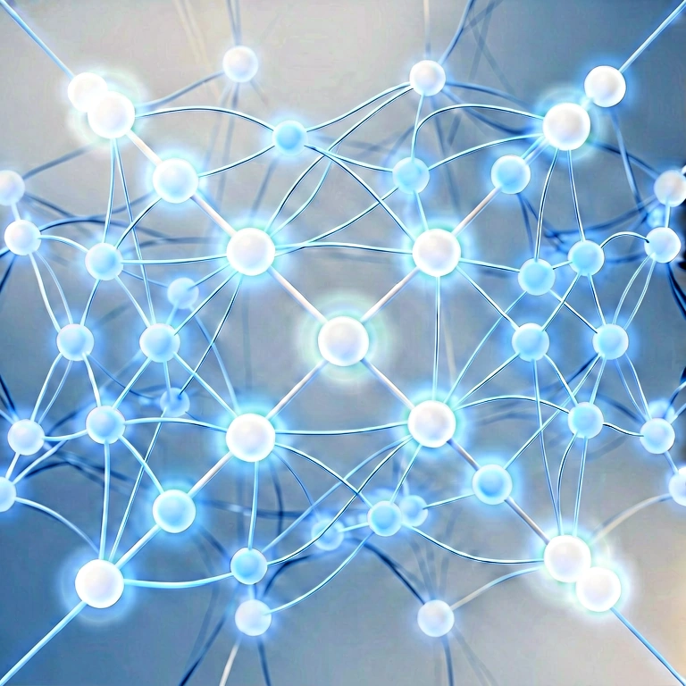 Warm data network - science & tech abstract free stock photo